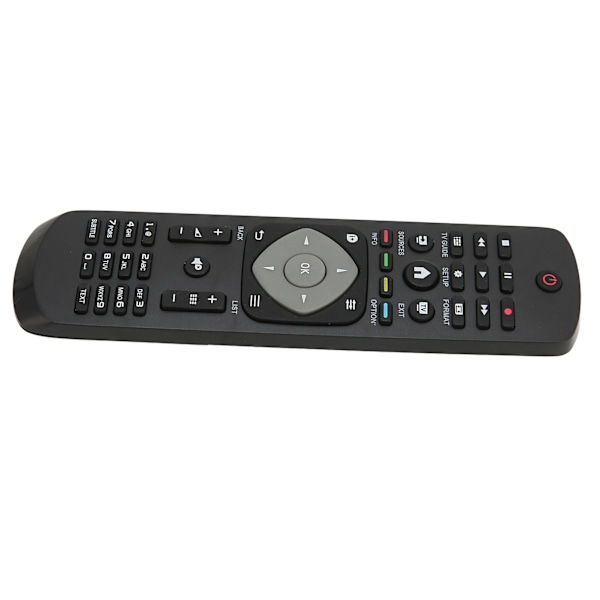 Erstatningsfjernkontroll kompatibel med Philips 47PFH4109/88 32PHH4009 40PFH4009 50PFH4009 TV