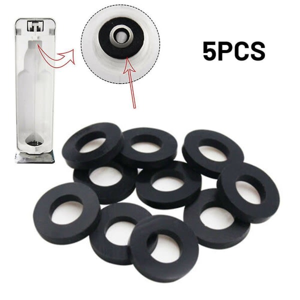 5pcs Sealing Rings Seal For Co2 Bottle Soda Club Blue Home Nozzle Repair Sealing Ring High Quality