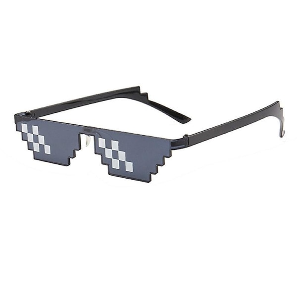 8bit Pixel Mosaic Glas Unisex Solbriller Beskyttelse Gamer Cool Briller