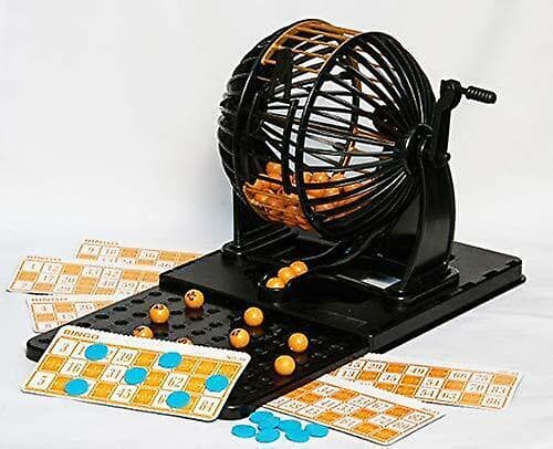 Perheen Bingo Lotto -numerolaite - 90 numeroa, 24 korttia Dg