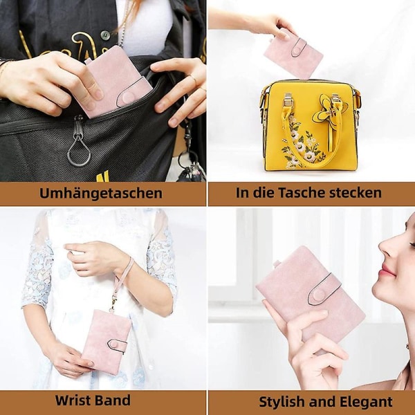 Dam plånbok kort plånbok läder för kvinnor - Plånbok
