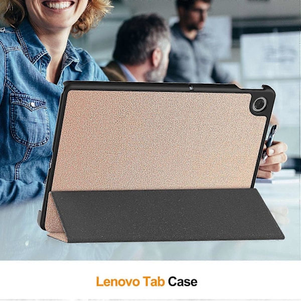Lenovo Tab TB311FU Kotelo Pudotussuoja Nahkainen Jalusta Tabletin Suojus Monivärinen{hh] Multicolor Rose Gold
