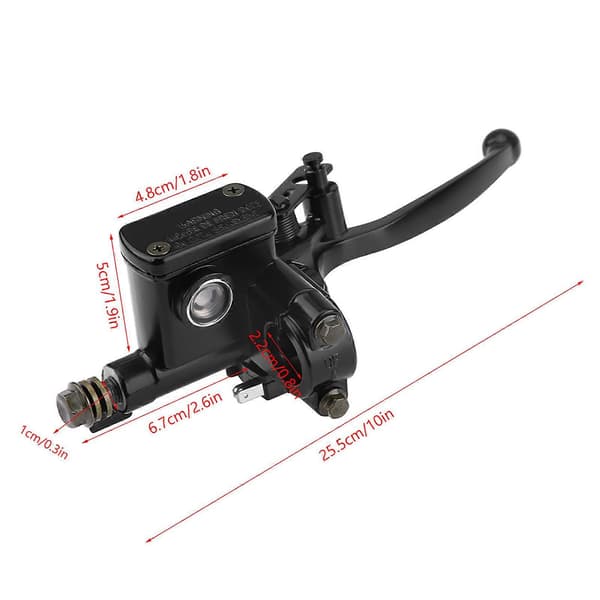 7/8\" Front Right Brake Clutch Master Cylinder Lever Pump for 50cc 110cc 150cc Quad ATV