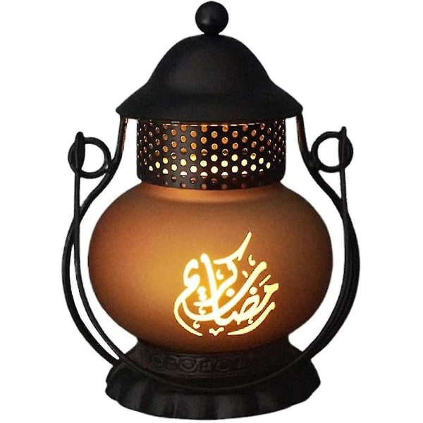 New Ramadan Candle Ramadan Festival Decoration Eid Lantern Lamp Square Ramadan Hanging Candle