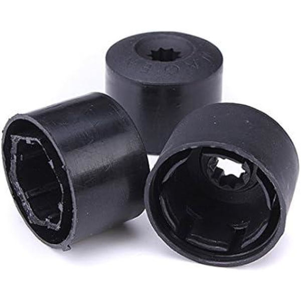 20 hjulmutterhetter 17 mm kompatible med VW Golf Mk4 Passat Audi Beetle