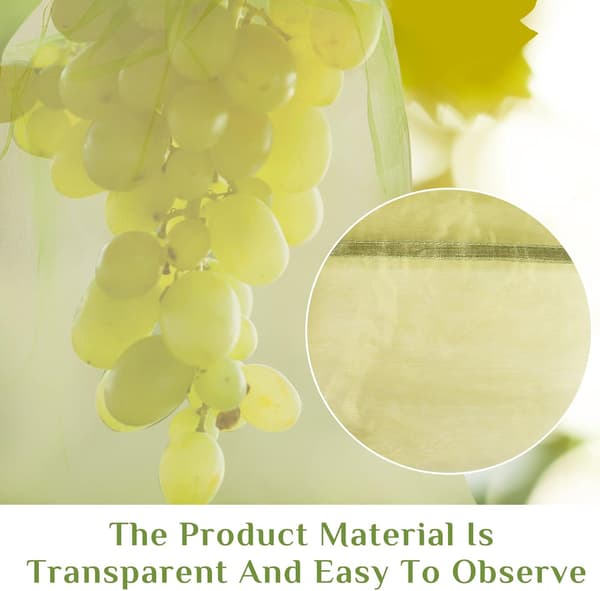 Grape Cluster Protection Bag, 60 Pieces 3 Sizes Fruit Protection