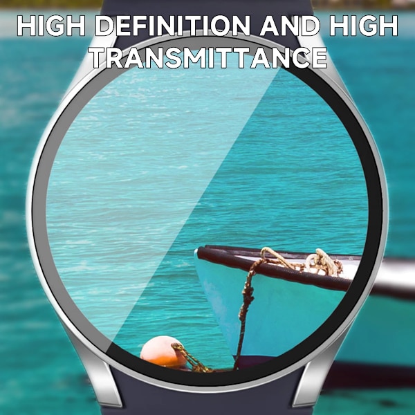Hærdet glas + etui til Samsung Galaxy Watch 7 44 mm 40 mm skærmbeskytter Allround bumper etui til Galaxy Watch 7FE 40 44 mm SandP[ee] SandP For Watch 7 40mm