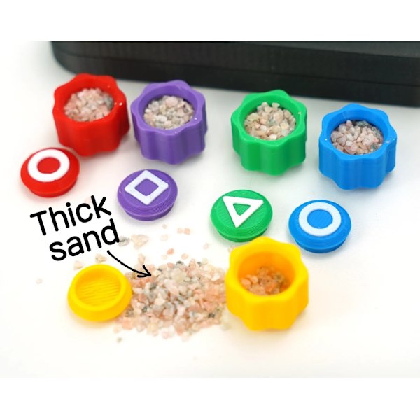 Squid Game 2 Gonggi & Etui Sort M Black m