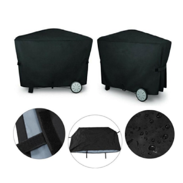 Passer til Weber Q3000 Q2000 Bærbar BBQ Grill Cover Vandtæt