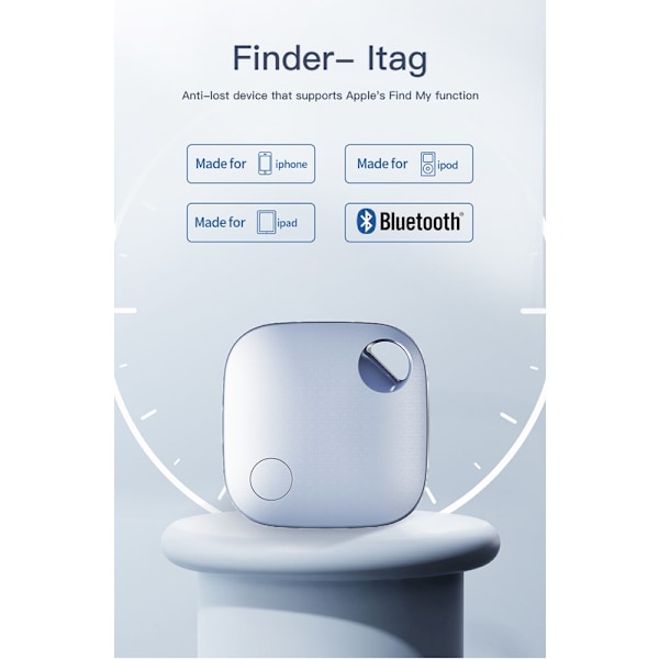 Mini GPS Tracker - Realtidssporing, app uden abonnement, IP65-WELLNGS