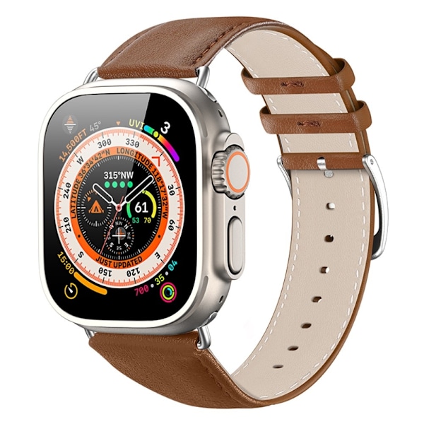 DUX DUCIS Apple Watch 42/44/45/49 mm -nahkainen ranneke