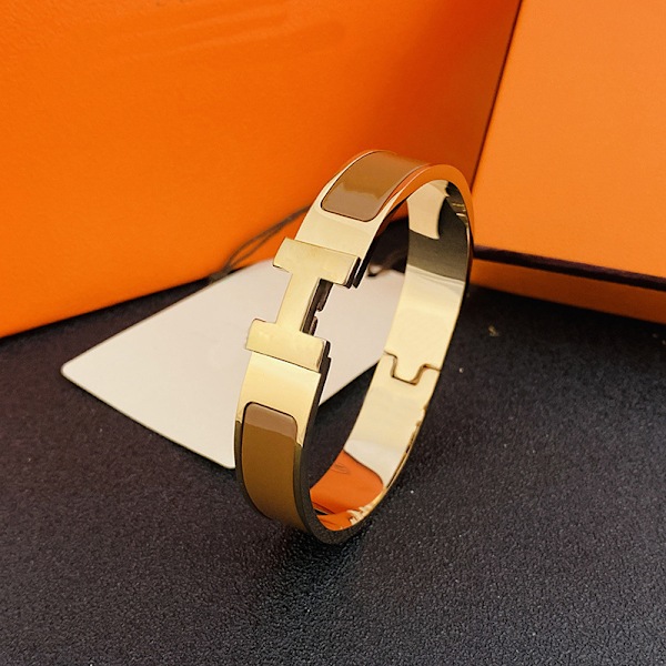 H-Armbånd, 18K Alfabetlås for Menn og Kvinner, Armbånd for Par i Rustfritt Stål, Rosegull og{ee] Rose Gold and Curry