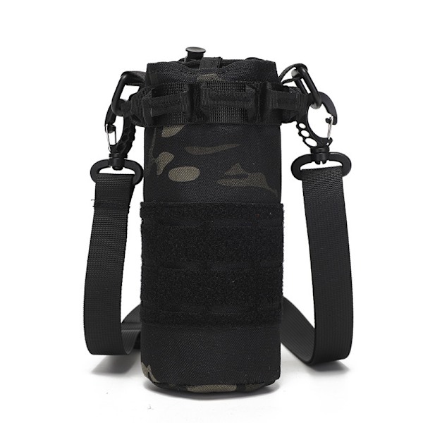 Tactical Molle Water Bottle Bag, Military Hiking Backpack Pockets