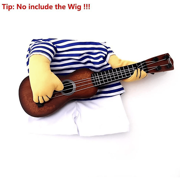 Hunddräkt Julkläder Husdjur Katter Polisman Spelar Gitarr Cosplay Kläder (spelar gitarr