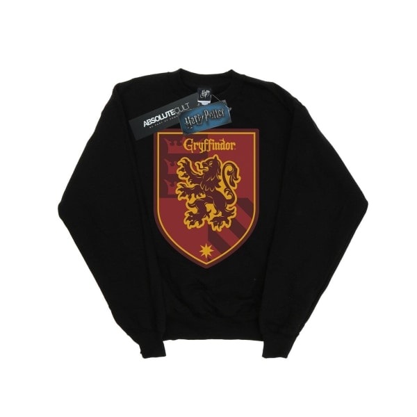 Harry Potter Mens Gryffindor Crest Flat Sweatshirt L Black Black L