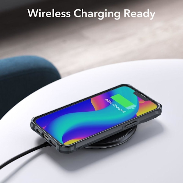 ESR iPhone 15 Plus / 14 Plus Suojakuori Air Armor Himmeä Musta