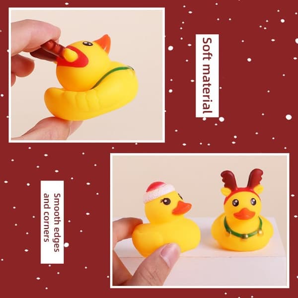 Julekalender Nedtelling 24 Dager Med Badeender Julebadeleke Adventskalender For Barn Festlige Festgaver
