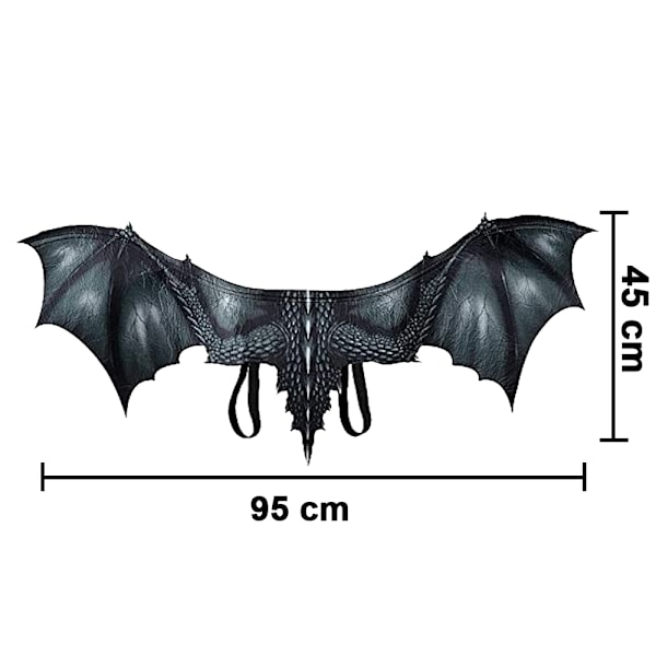 Kostymetilbehør - Halloween-vinger for utkledning