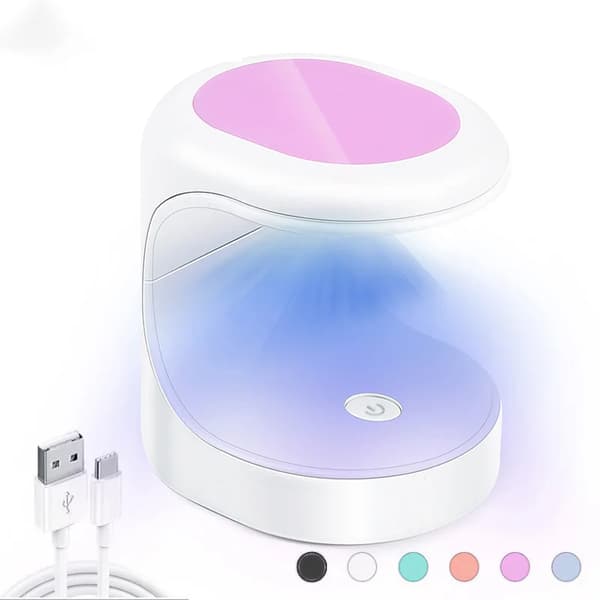 16W UV LED-lampe Neglekunst Tørrelampe Mini Bærbar White