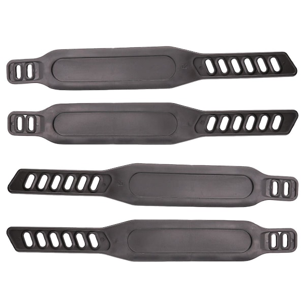 Par Pedalstropper for Sykkel Justerbar Lengde Universelle Pedalstropper for Spinning Treningssykkel Hjemme eller på Treningssenter