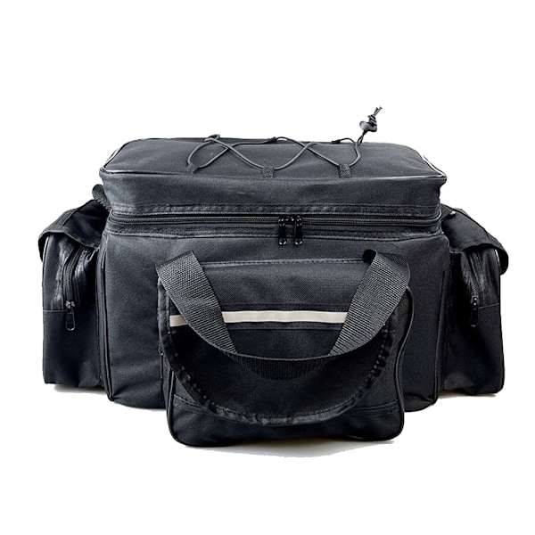 Utendørs fiskeoppbevaringspose fiskepose messenger bag
