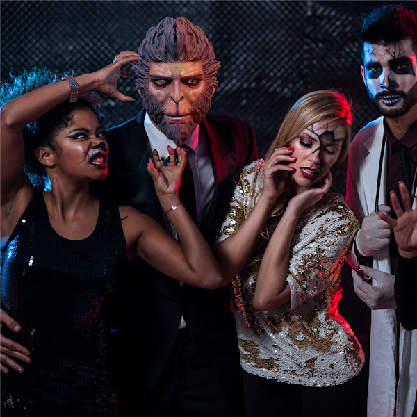 Halloween Black Myth: Wukong Spill Realistisk Lateksmaske Hodeplagg Kostymerekvisitter