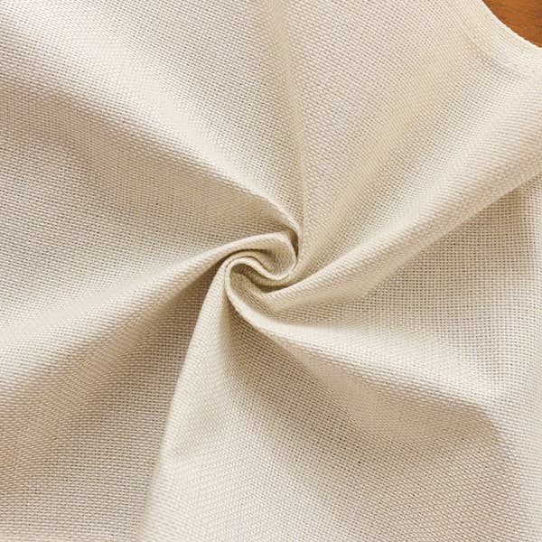Bordløber i hørpolyester 220x30 cm - Vaskbart beige borddækken til julemiddagsselskab Beige 30 cm x 220 cm