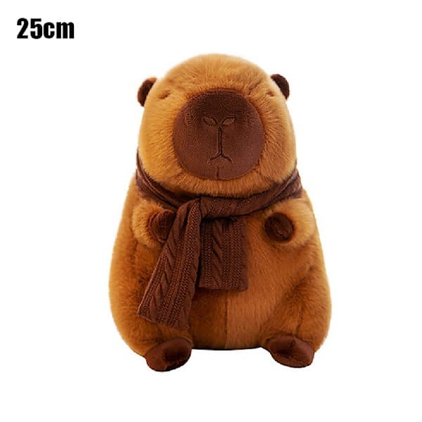 Huivi Capybara Pehmolelu Capybara Pehmoeläin Pehmolelu 25cm 25cm