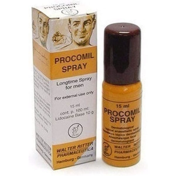 Procomil Long Lasting Delay Spray för män med vitamin