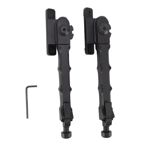 Justerbart Låsbart Snabbfäste Bipod i Aluminiumlegering för Skyttar