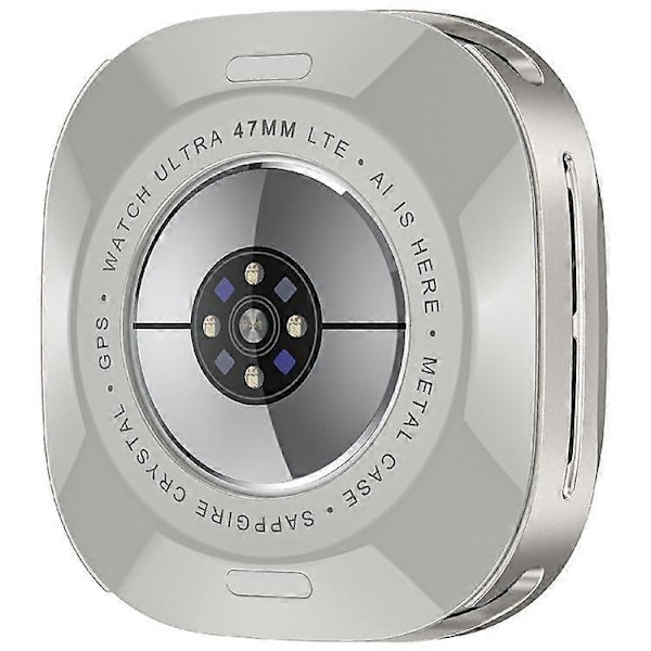 Beskyttelsesetui til Samsung Galaxy Watch Ultra 47mm, Aluminium PC urramme{ee】 Titanium Orange