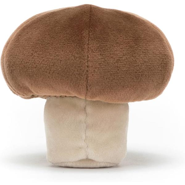 Jellycat Vivacious Vegetable Mushroom Plyschleksak, 3,5 tum | Grönsaks Plysch | Perfekt Present