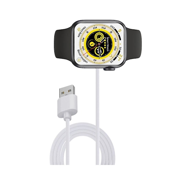 Magnetisk laddningskabelbasadapter för Smartwatch S8 Pro/8 Pro Max/dt7/dt7 Max/dt700/dt3/dt3 Pro/