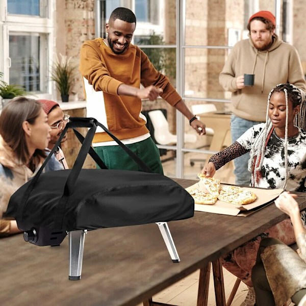 Ooni Koda 16 Pizzaovn Cover, Vandtæt og Vejrbestandigt, Bæretaske, Pizzaovn Taske - Sort (66 x 60 x 22 cm){EE}