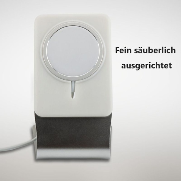 Stativ til MagSafe-oplader, FULAIM aluminium MagSafe-holder, kompatibel
