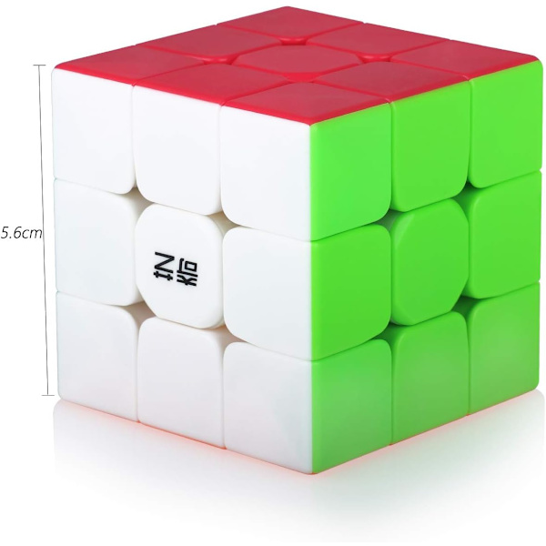 Speed Cube 3x3 3x3x3 Stickerless Magic Puzzle Magic Speed Cube 3X3X3