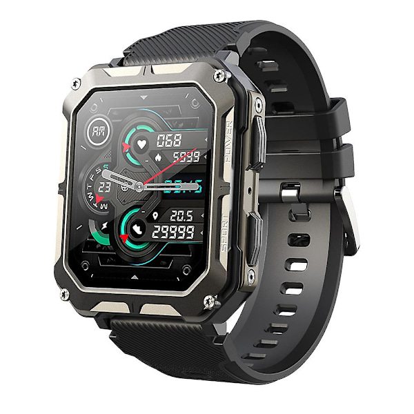 Ny C20pro Bluetooth-puhelu Smart Watch Ulkoilma Vedenkestävä Urheilu