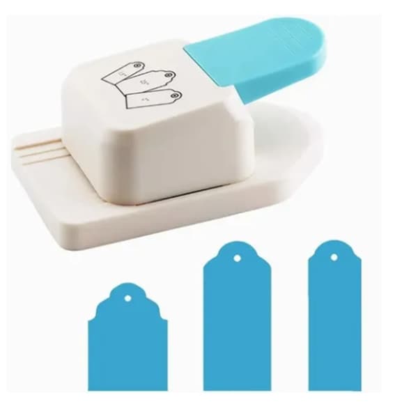 Round Label Punch Easy Operation Robust Plastic Alloy 3 Different Sizes Corner Paper Punch for Scrapbook DIY 0.2