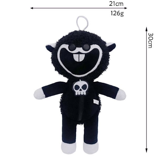 Nightmare Critters Plyschleksak Yarnaby Gosedjur Poppy Playtime Dockor Barnpresenter Black Sheep