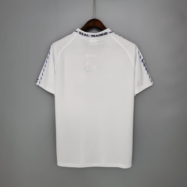 REAL MADRID 1996 - 1997 HEMMATRÖJA Retro Fotbollströja Herr L