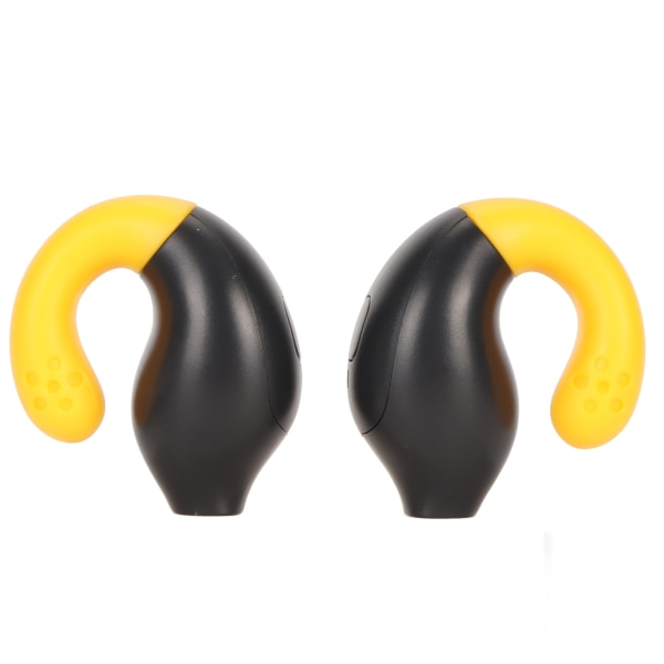 Open Ear Clip Hörlurar Intelligent brusreducering Stereo Surround Sound Mini Bluetooth 5.3 Örhänge Earbuds for Sports Black