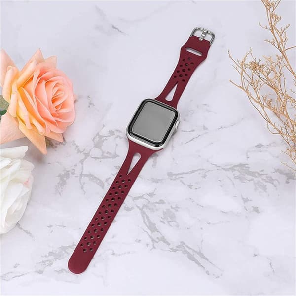 Kellon ranneke Apple Watch SE 6 5 4 3 2 sininen blue 42/44mm