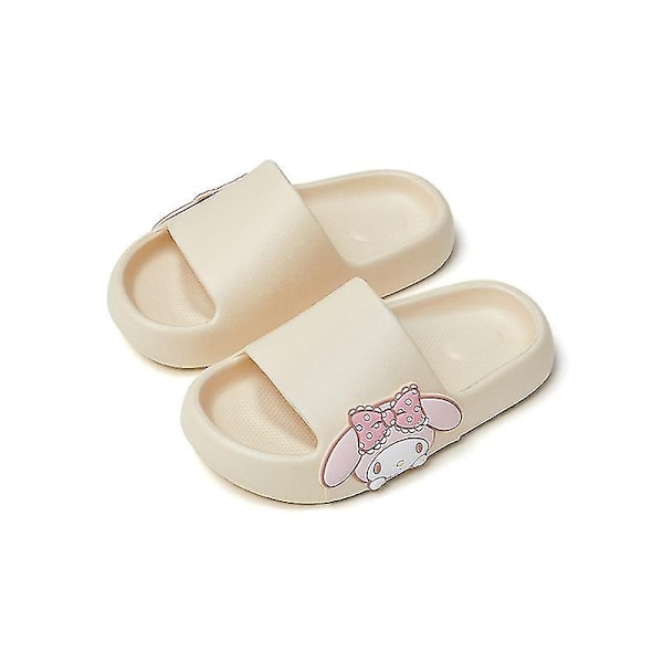 Kawaii Sanrio Tofflor Cartoon Hellokitty Cinnamoroll Mymelody Sommar Barnhem Non-Slip Tvätt Sandaler Barn Present - Perfekt Mymelody Tofflor Mymelody Slippers 35-36