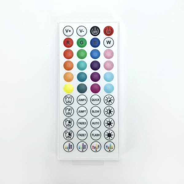 15m RGB LED Strip Light Kit - EU Plug, 44-Key Remote Control, Cuttable, Perfect for Gaming Room & Bedroom Atmosphere 200