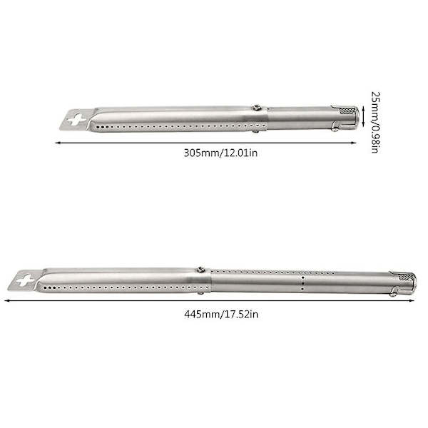 st universal grill raka rör grillrör brännare grilldelar XH00118