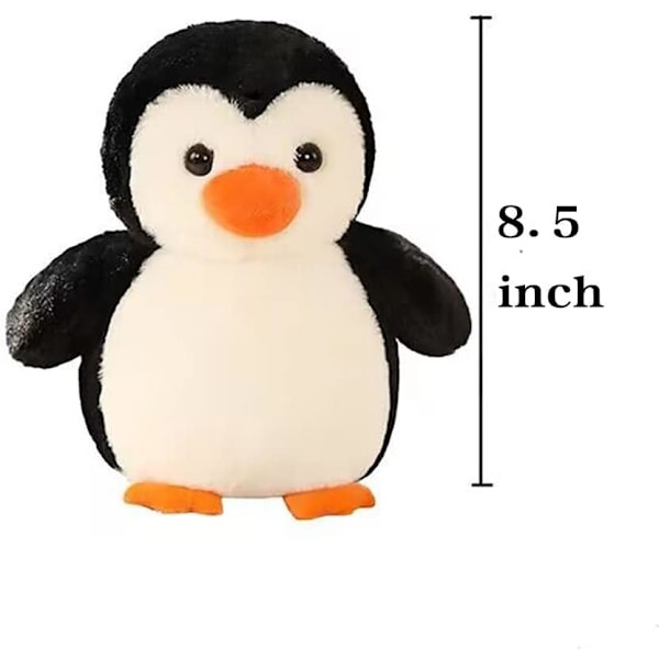 Pingvin Gosedjur Söt Pingvin Plyschdocka Leksak 21,5 cm för Flickor Pojkar Jul (Pingvin)