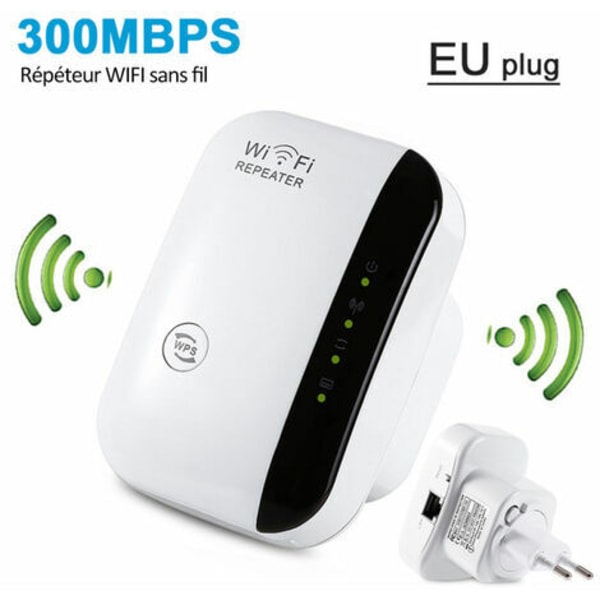 300m WiFi Signal Booster Wireless Repeater WiFi Amplifier WiFi Range Extender for Home Office
