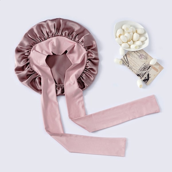 INF Önsilkkipäällinen Unihattu 100% Mulberry-silkistä Rosa Lyserød