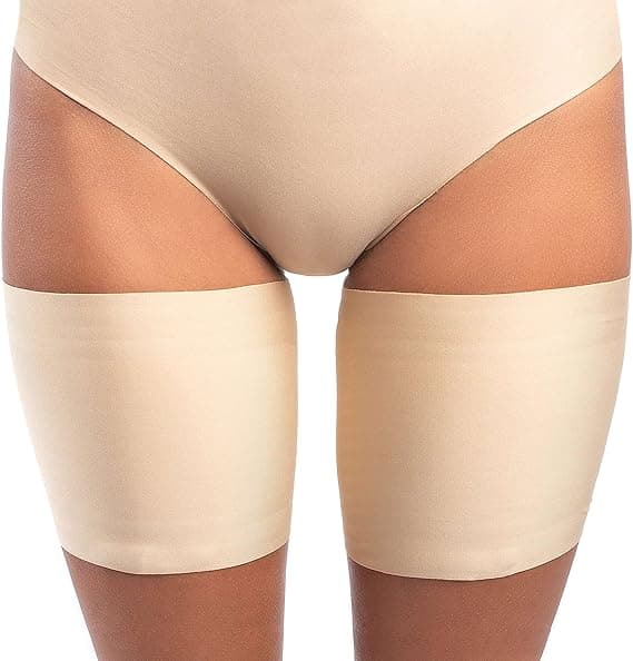 (L) Unisex anti-chafing elastiska lårband sträcker sig för att förhindra skav
