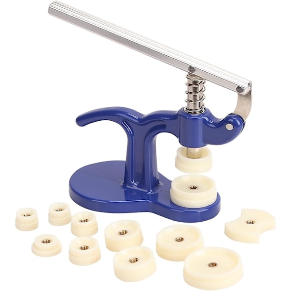 White film for blue machines - Watch Press Closer Watch with 12 pressure plates plastic inserts